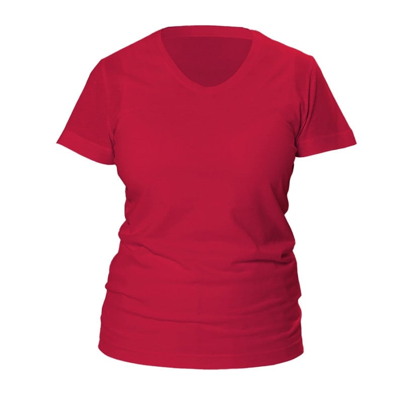Ladies Shirt Red | Xl