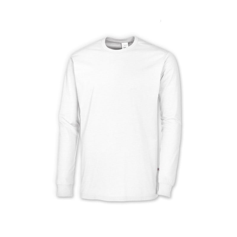 BP Unisex Long Sleeve Shirt White | S