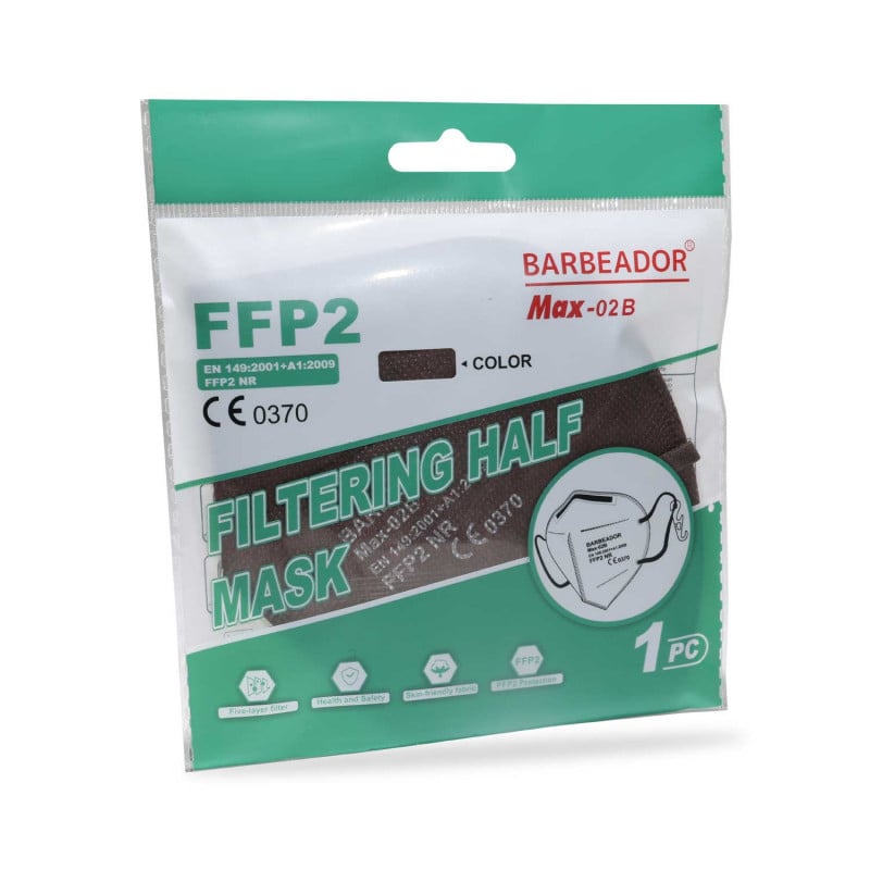 Coloured FFP2 Mask Brown