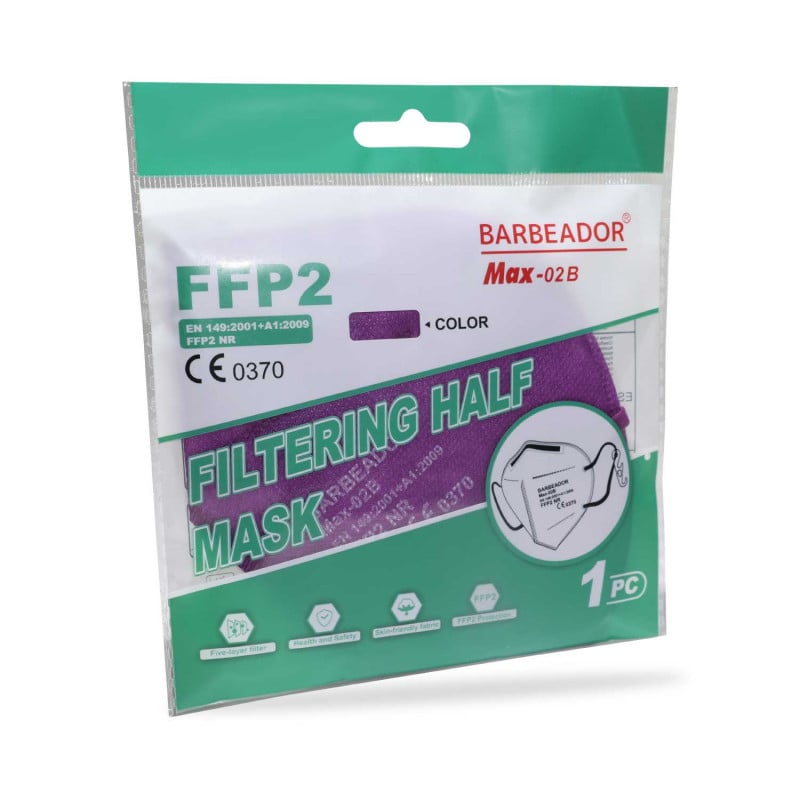 Coloured FFP2 Mask Purple