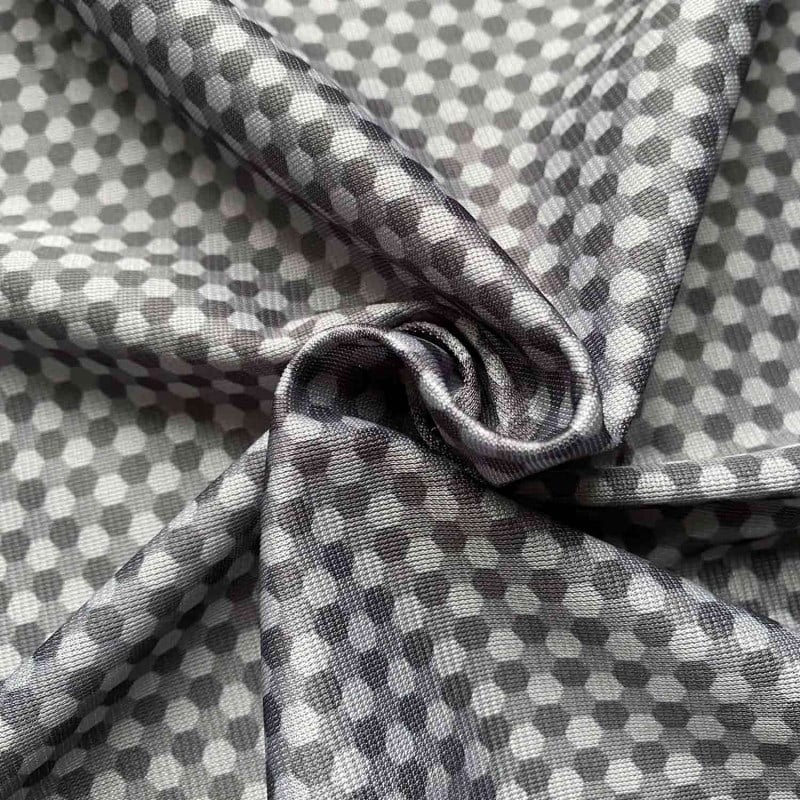TOUCHME Treatment Table Covers With Face Cut-Out, 80 X 195 Cm | Hexagon Dark