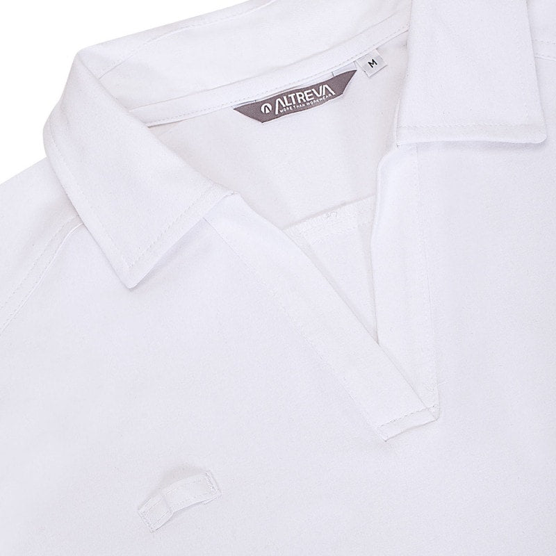 Tamara Long Polo Shirt Xs | White