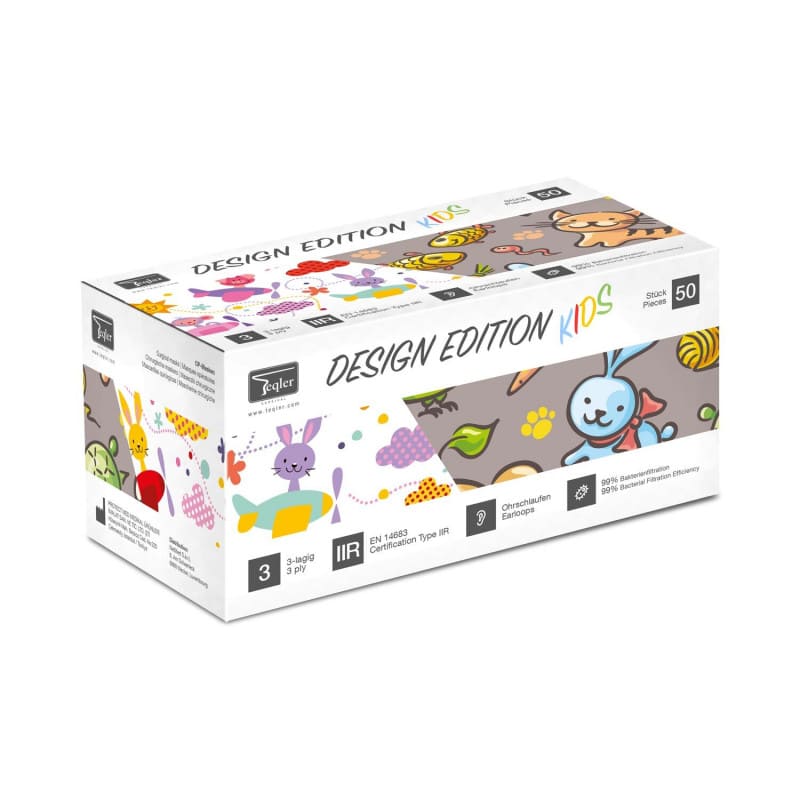 Teqler Face Mask for Children with Design Planes