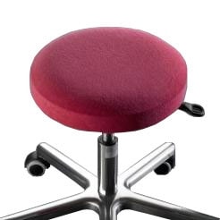 Stool Cover Burgundy