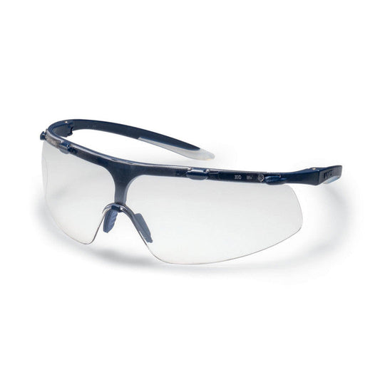 Uvex Super Fit Safety Glasses Dark Blue