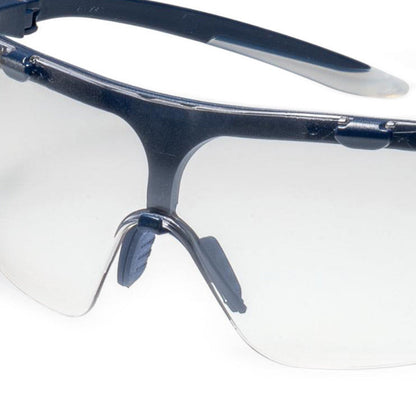 Uvex Super Fit Safety Glasses Dark Blue
