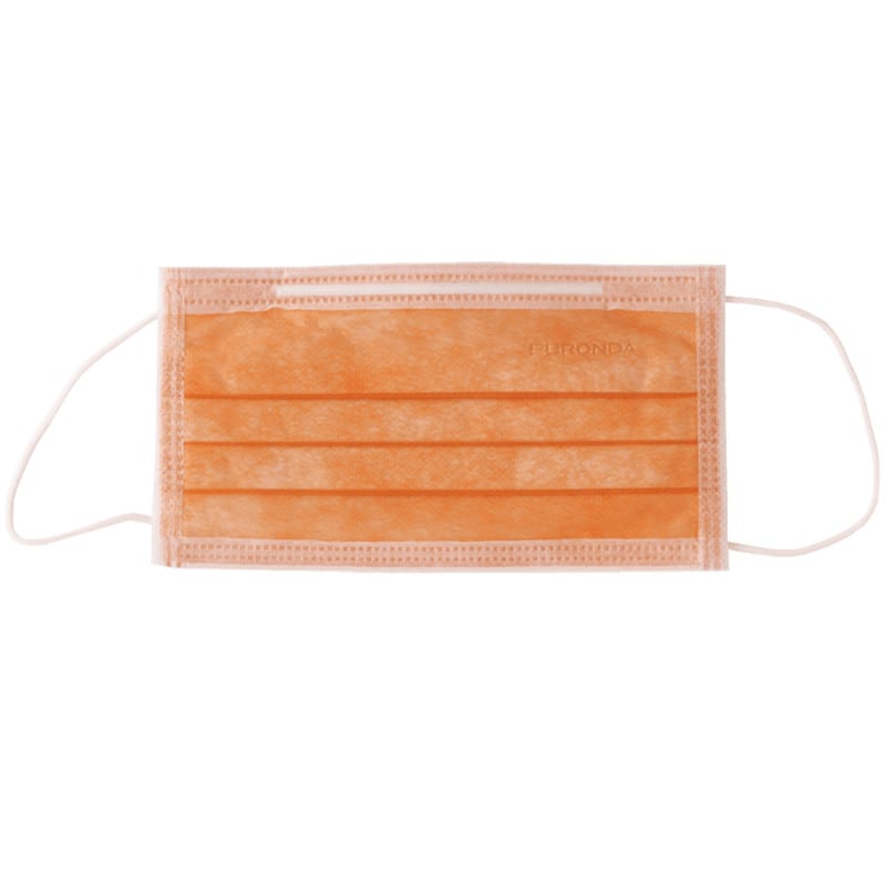 Euronda Monoart® Surgical Mask Elastic Ear Loops | Orange