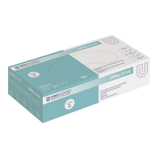 Unigloves Pearl Nitrile Gloves Opal | Xl
