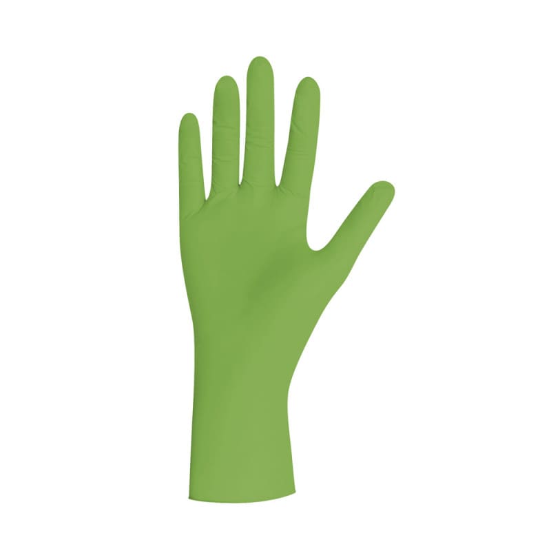 Unigloves Pearl Nitrile Gloves Green | Xs
