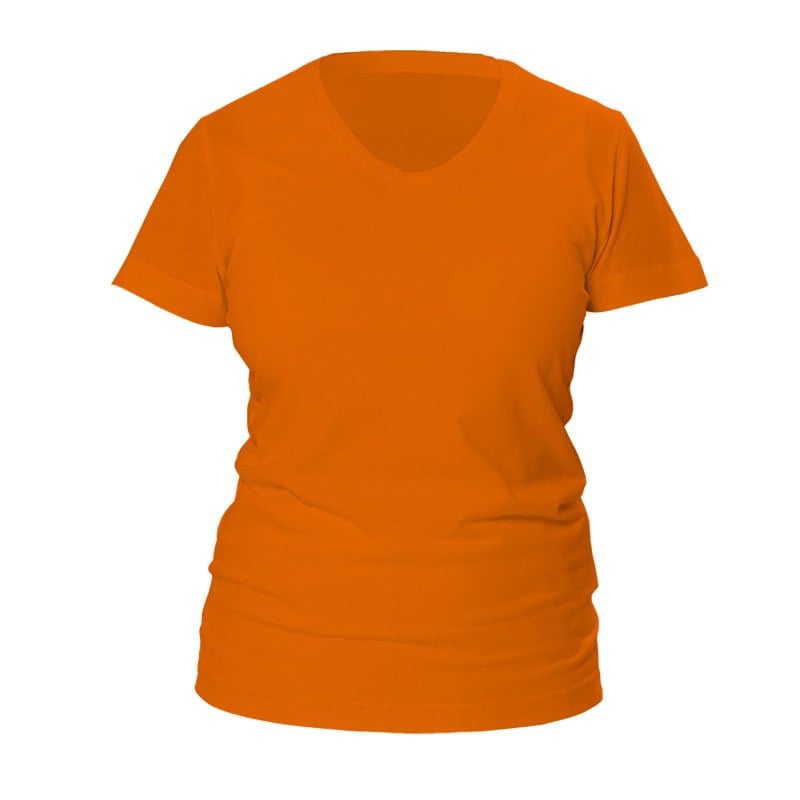 Ladies Shirt Orange | M