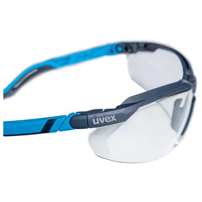 Uvex i-5 Safety Spectacles Blue (Standard Lenses)