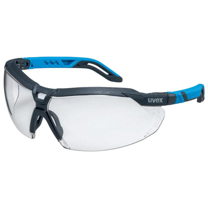 Uvex i-5 Safety Spectacles Blue (Standard Lenses)