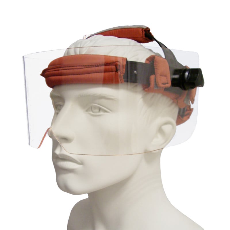 MAVIG X-Ray Protective Visor To The Cheekbones