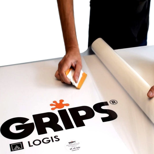 Grips® Antibacterial and Antiviral Protective Film For Door Handles (10Cm X 8Cm, 10Pcs)