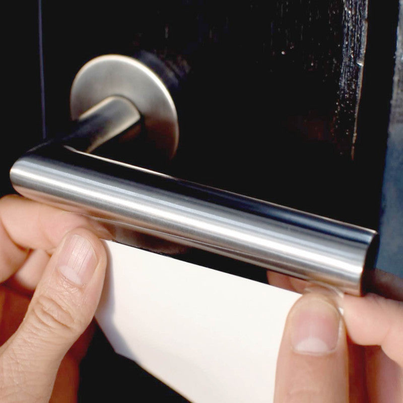 Grips® Antibacterial and Antiviral Protective Film For Door Handles (10Cm X 8Cm, 10Pcs)
