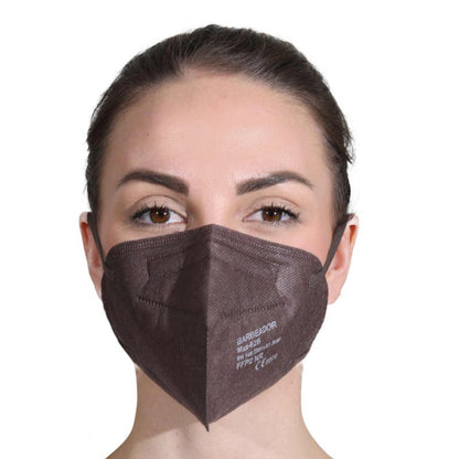 Coloured FFP2 Mask Brown