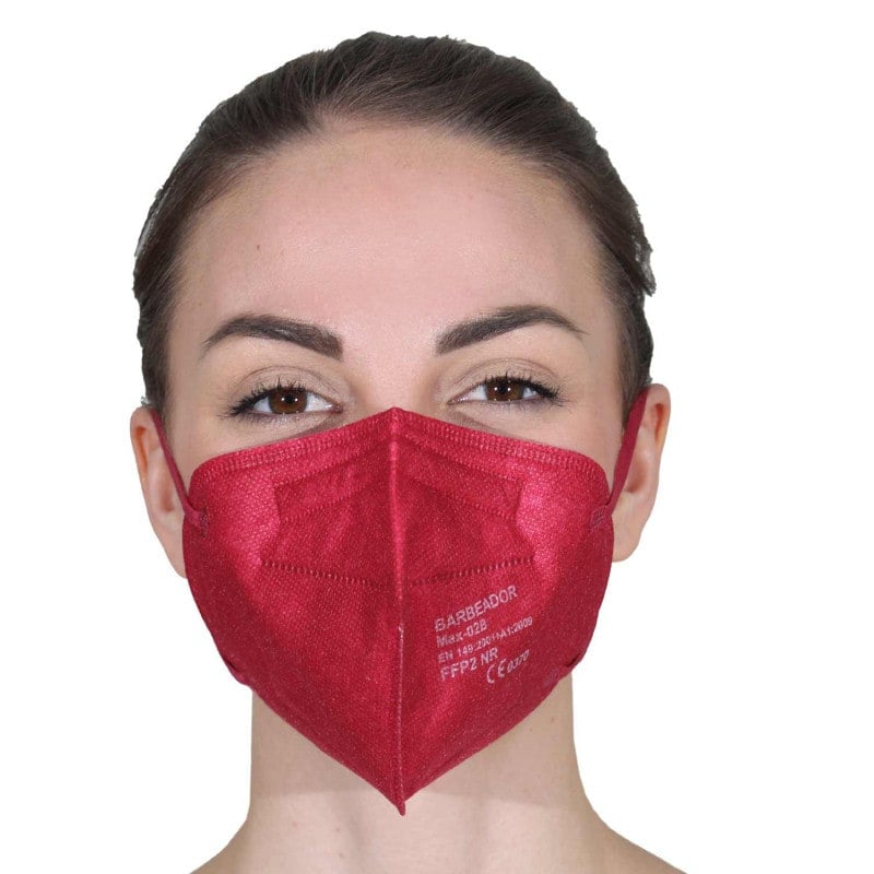 Coloured FFP2 Mask Raspberry