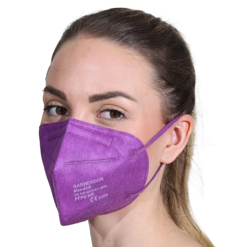 Coloured FFP2 Mask Purple
