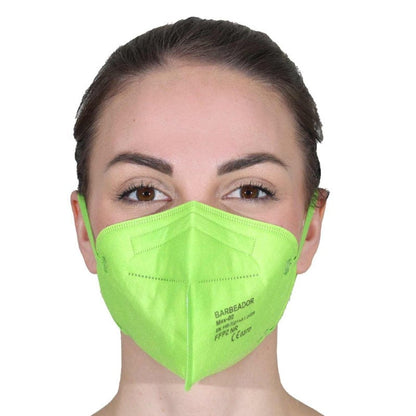 Coloured FFP2 Mask Lime