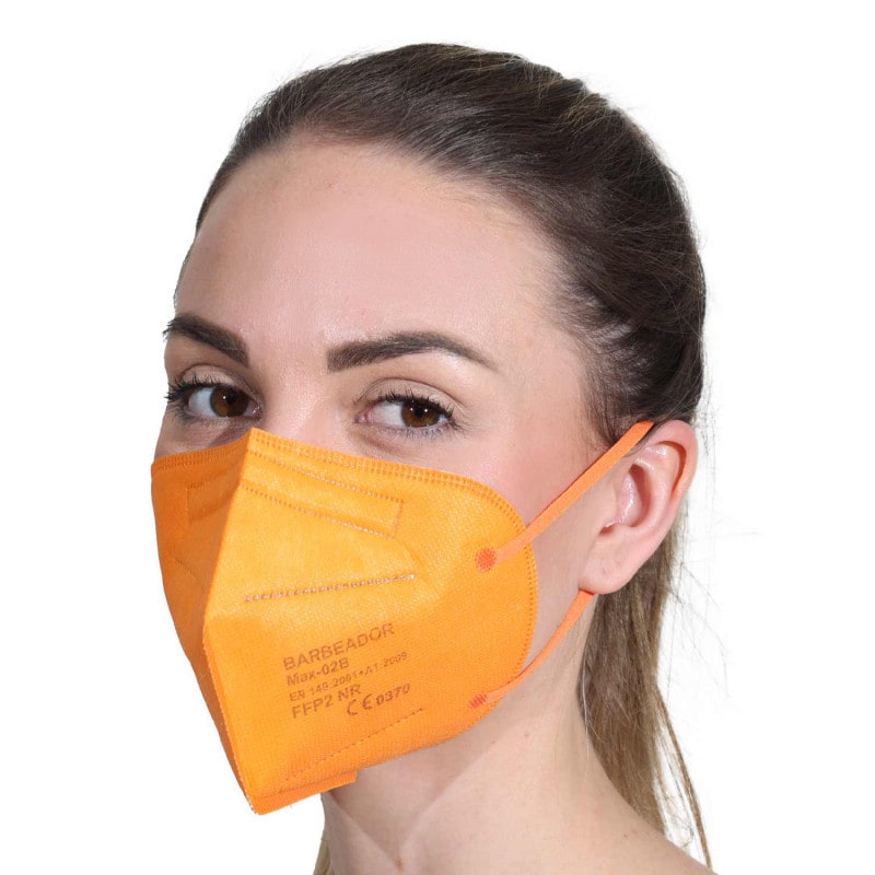 Coloured FFP2 Mask Orange
