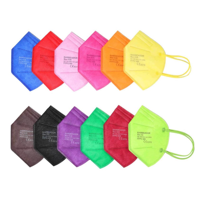 Coloured FFP2 Mask Dark Blue