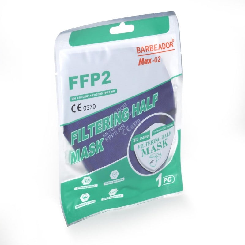 Coloured FFP2 Mask Dark Blue