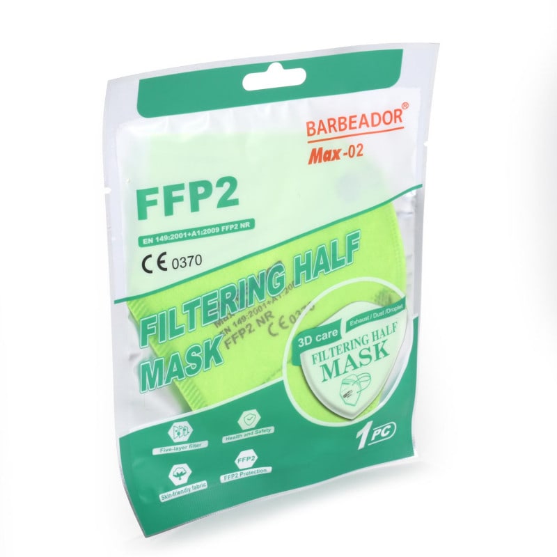 Coloured FFP2 Mask Lime