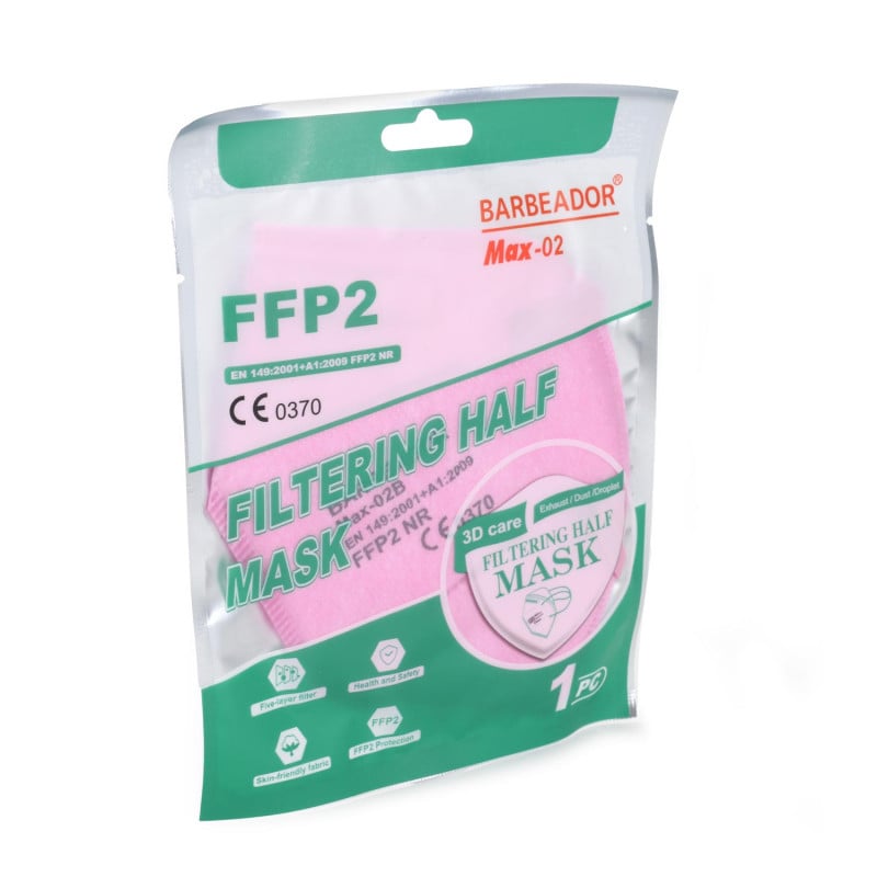 Coloured FFP2 Mask Rose