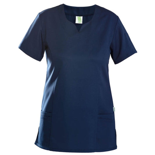 Women's TENCEL™ Scrub Top Navy Blue | Xs