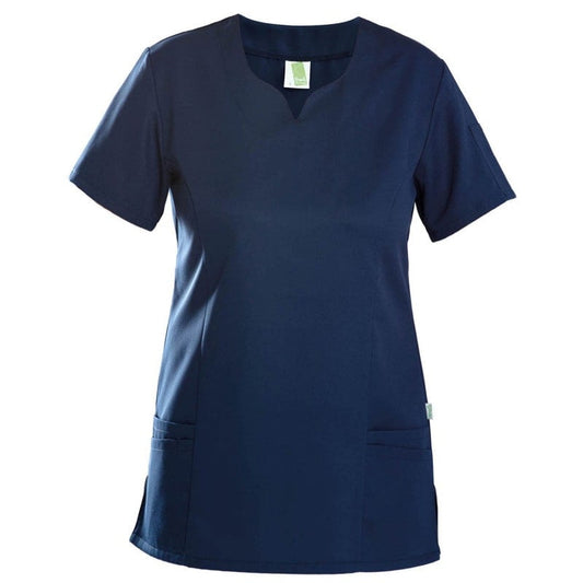 Women's TENCEL™ Scrub Top Navy Blue | M
