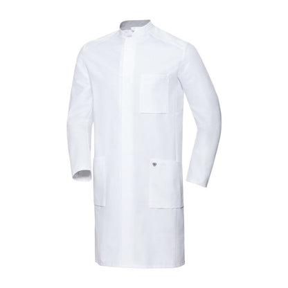 Men's Lab Coat with Stand-Up Collar 50N