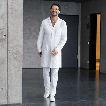 Men's Slim-Fit Lab Coat 46N