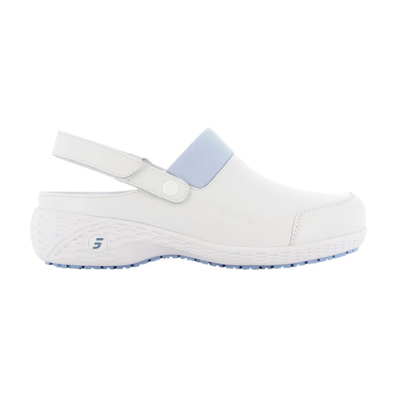SHEILA Leather Work Shoe 36 | Light Blue