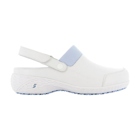 SHEILA Leather Work Shoe 38 | Light Blue