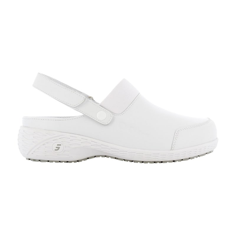 SHEILA Leather Work Shoe 36 | White