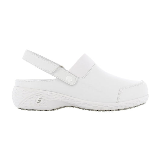 SHEILA Leather Work Shoe 36 | White