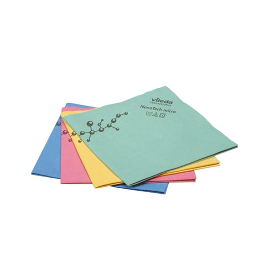 Vileda NanoTech micro , 5 pieces Blue