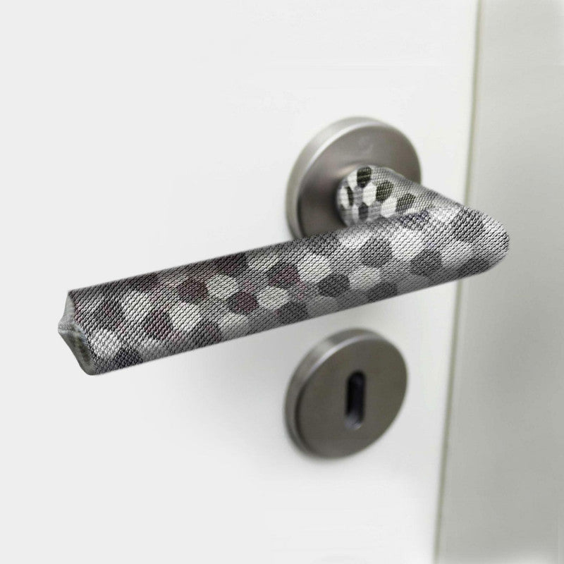 TOUCHME Door Handle Covers Hexagon Dark