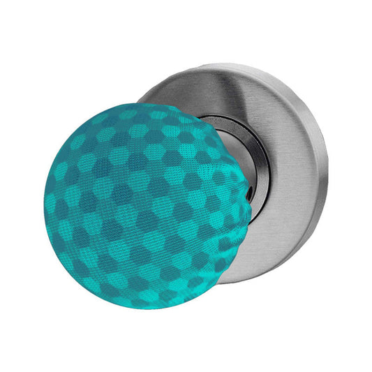 TOUCHME Doorknob Cover Spherical | Hexagon Green
