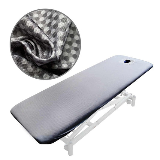 TOUCHME Treatment Table Covers With Face Cut-Out, 80 X 195 Cm | Antiviral Slate