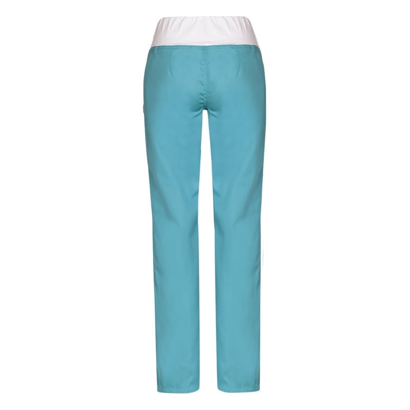 Atria Women's Pull-On Trousers 38 | Turquoise