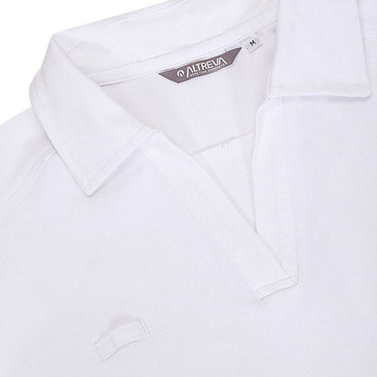 Tamara Long Polo Shirt Xs | White