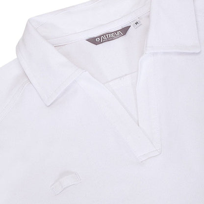Tamara Long Polo Shirt S | White