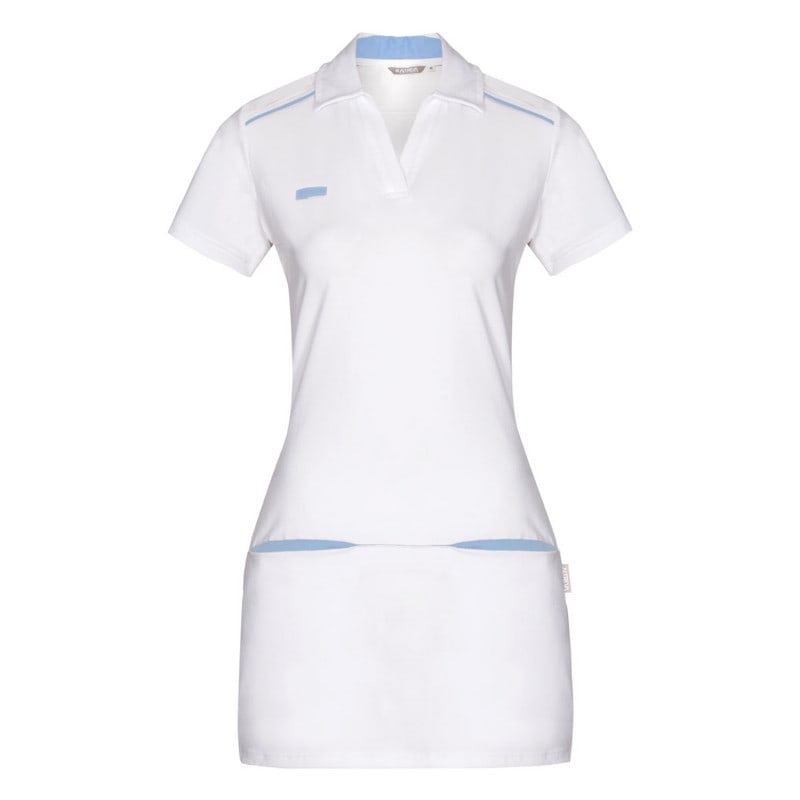 Tamara Long Polo Shirt S | Light Blue