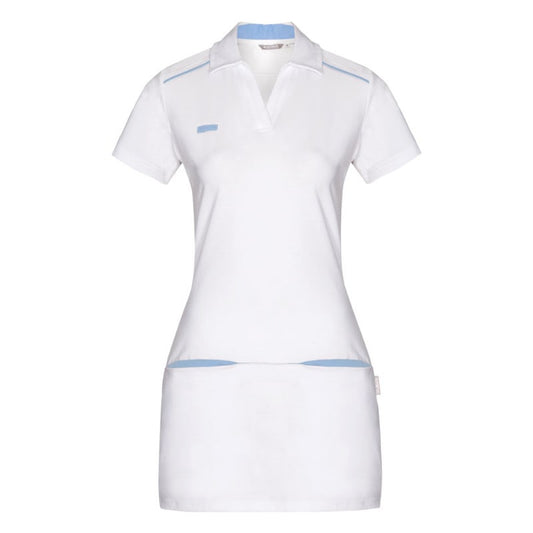 Tamara Long Polo Shirt S | Light Blue