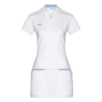 Tamara Long Polo Shirt 3Xl | Light Blue