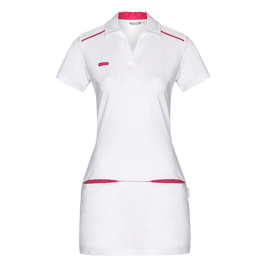 Tamara Long Polo Shirt Xs | Pink