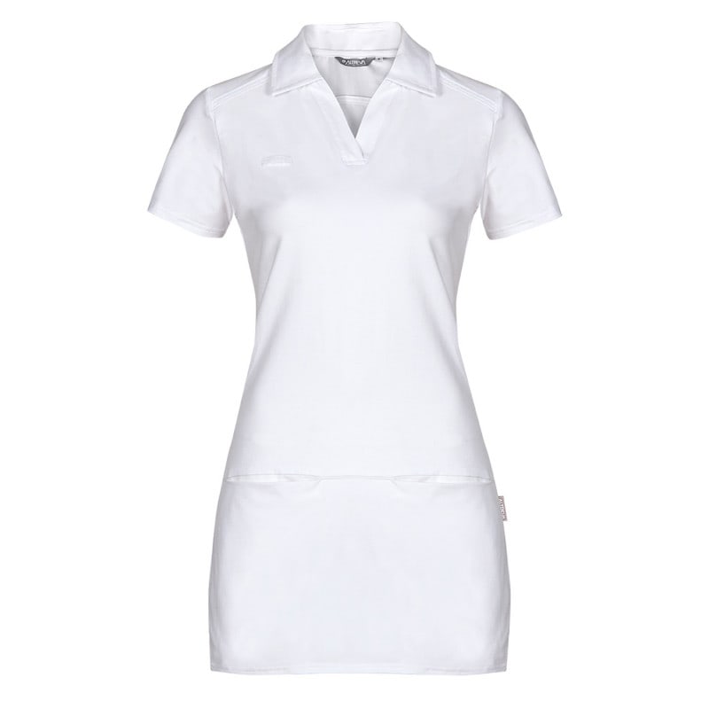 Tamara Long Polo Shirt S | White