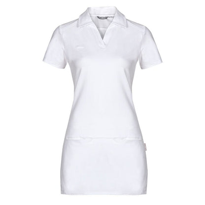 Tamara Long Polo Shirt S | White