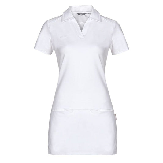 Tamara Long Polo Shirt M | White